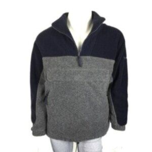 Timberland Men's Navy and Gray Sweater